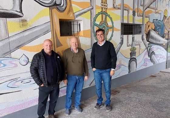  Juanci Martínez recibió a autoridades de DIPAC y anunció obras en el distrito 