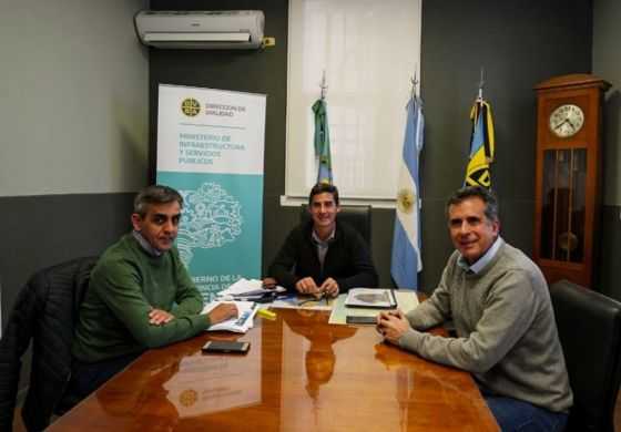 Juanci Martínez se reunió con el Administrador de Vialidad Provincial con el foco en los caminos rurales 
