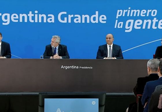 El Gobierno lanzó el Plan de Obra Pública "Argentina Grande"