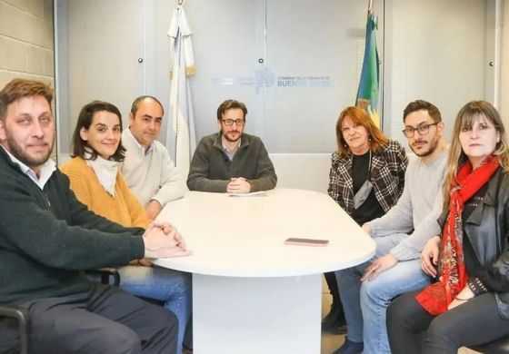  Jorge &ldquo;Chapu&rdquo; Fernández se reunió con el ministro Simone