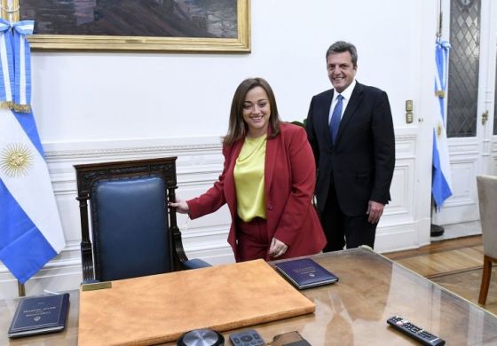 Diputados aceptó la renuncia de Massa y Cecilia Moreau se convirtió en la primera mujer en presidir el recinto