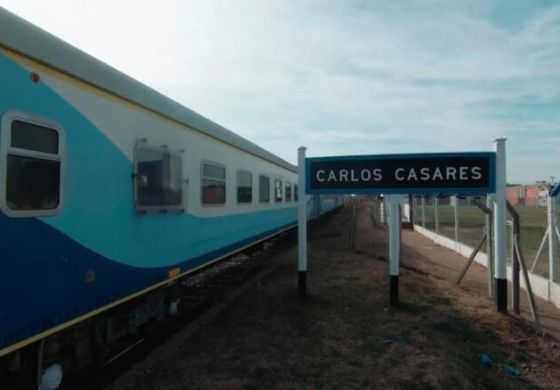Después del primer viaje, Torchio destacó "el compromiso" de Guerrera por el regreso del tren a Carlos Casares