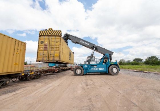 El Ministerio de Transporte anunció otro récord para los trenes de cargas