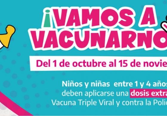 Provincia lanzó una nueva campaña de Vacunación gratuita y obligatoria