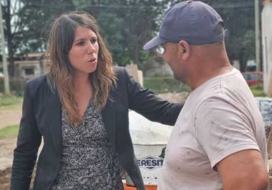  Bozzano recorrió el plan de obras para viviendas sociales