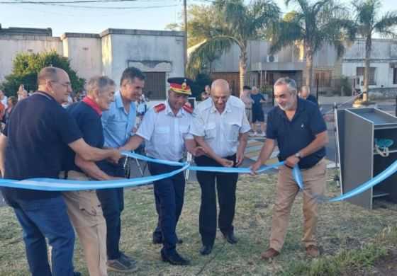 Juanci Martínez participó de la entrega de un predio ferroviario a Bomberos de Trenque Lauquen