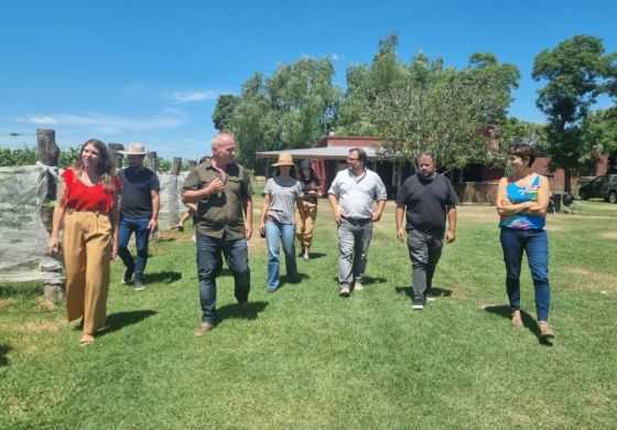 Bozzano destacó el potencial productivo y turístico de la finca &ldquo;Las Antípodas&rdquo;