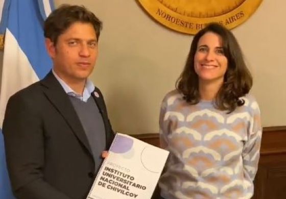  Alonso le entregó a Kicillof el proyecto de creación del Instituto Universitario