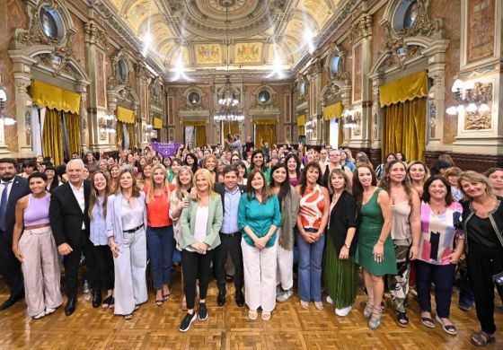 8M: Diputadas de la Cuarta participaron del acto por el Día de la Mujer Trabajadora en La Plata