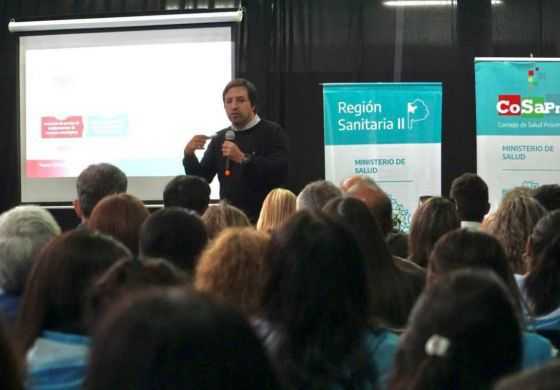 Kreplak dijo presente en el Pre- Congreso de Salud en Pehuajó