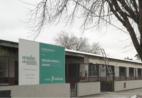  El Municipio y la Provincia pusieron el gancho para continuar con una obra escolar