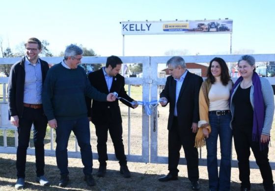  Con presencia de un ministro bonaerense, Britos encabezó la inauguración de la Expo Rural