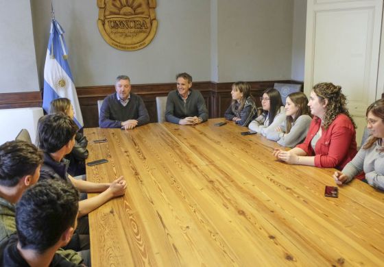 Entre el convenio con la UNNOBA y los reclamos de Petrecca: la foto que dejó la visita de Katopodis en Junín