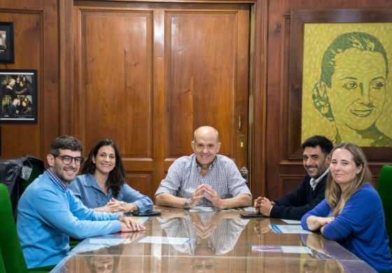 Zurro le abrió las puertas a Alonso y se presentó el informe sobre el impacto de la ludopatía en Pehuajó