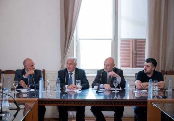 Guerrera encabezó una cumbre clave con autoridades de la Corte en medio del debate por el Presupuesto