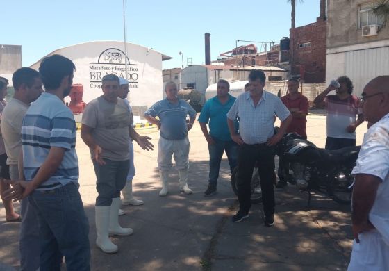  Clausura, toma y alarma en un frigorífico que fue clausurado en la ciudad