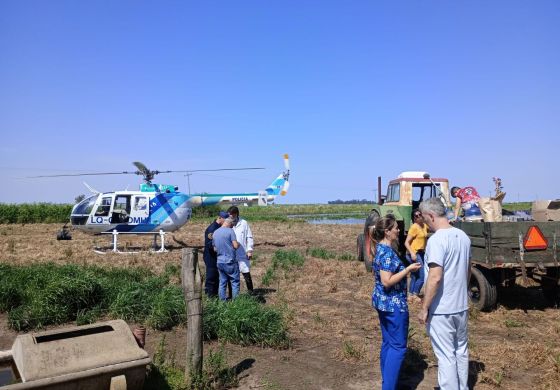  Stadnik fortalece el plan de emergencia: monitoreo aéreo y asistencia directa a los parajes aislados