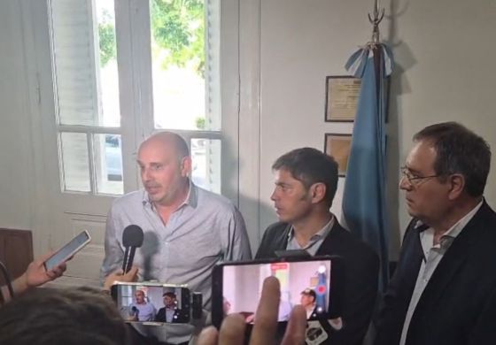 Alexis Guerrera junto a Kicillof: "La garantía de la presencia del Estado es votar a Fuerza Patria"