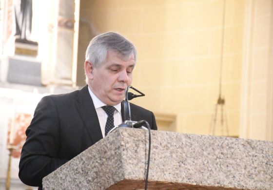 En el aniversario de Chivilcoy, Britos advirtió: "No voy a aceptar presiones de nadie"