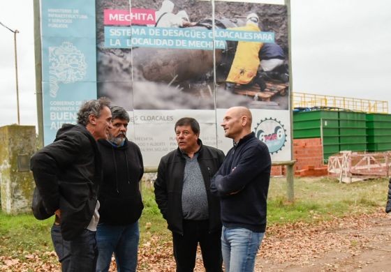 Katopodis en la Cuarta: Bragado fue la primera escala de una mini gira con foco en obras y el ajuste nacional