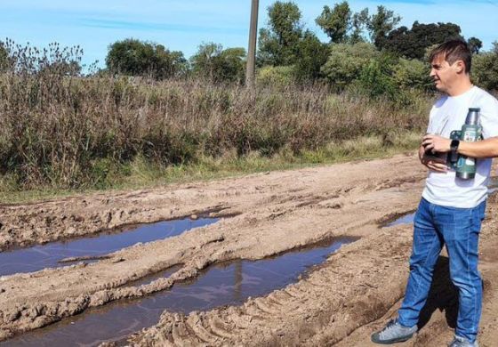  El FR sube al Concejo el reclamo por el deterioro de un camino rural