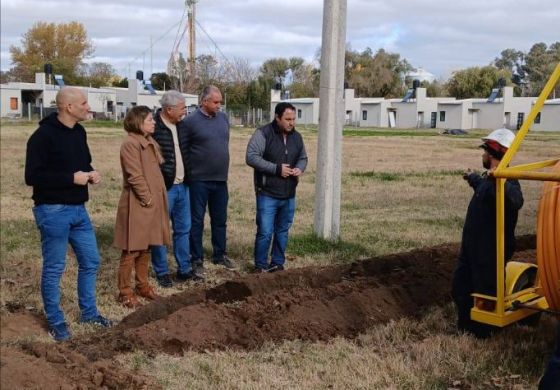  El Municipio acelera obras de gas en Pla y suma 16 nuevas conexiones