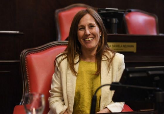 Balaudo fue la voz violeta de la Cuarta en el Senado para defender el recorte de Zona Fría