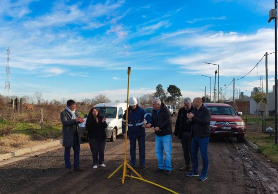  Encendió la llama: Gaute sumó una obra clave y acercó gas a otro sector de la ciudad