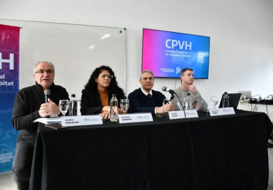 Un distrito de la Cuarta abrió sus puertas y la Provincia llevó el debate por el hábitat